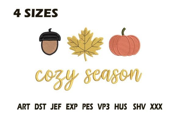 Cozy Season Fall Trio Embroidery Review