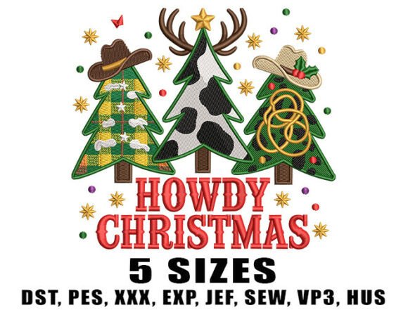 Howdy Christmas Tree Embroidery Review