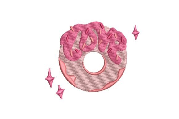 Love Donut Valentine's Embroidery Design Review