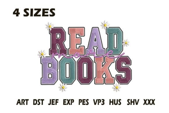 Read More Books Embroidery Design Review