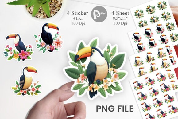 Toucan Embroidery Sticker Review