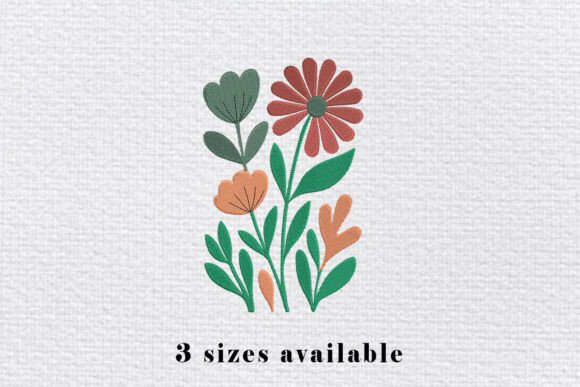Wildflower Embroidery Design File Review